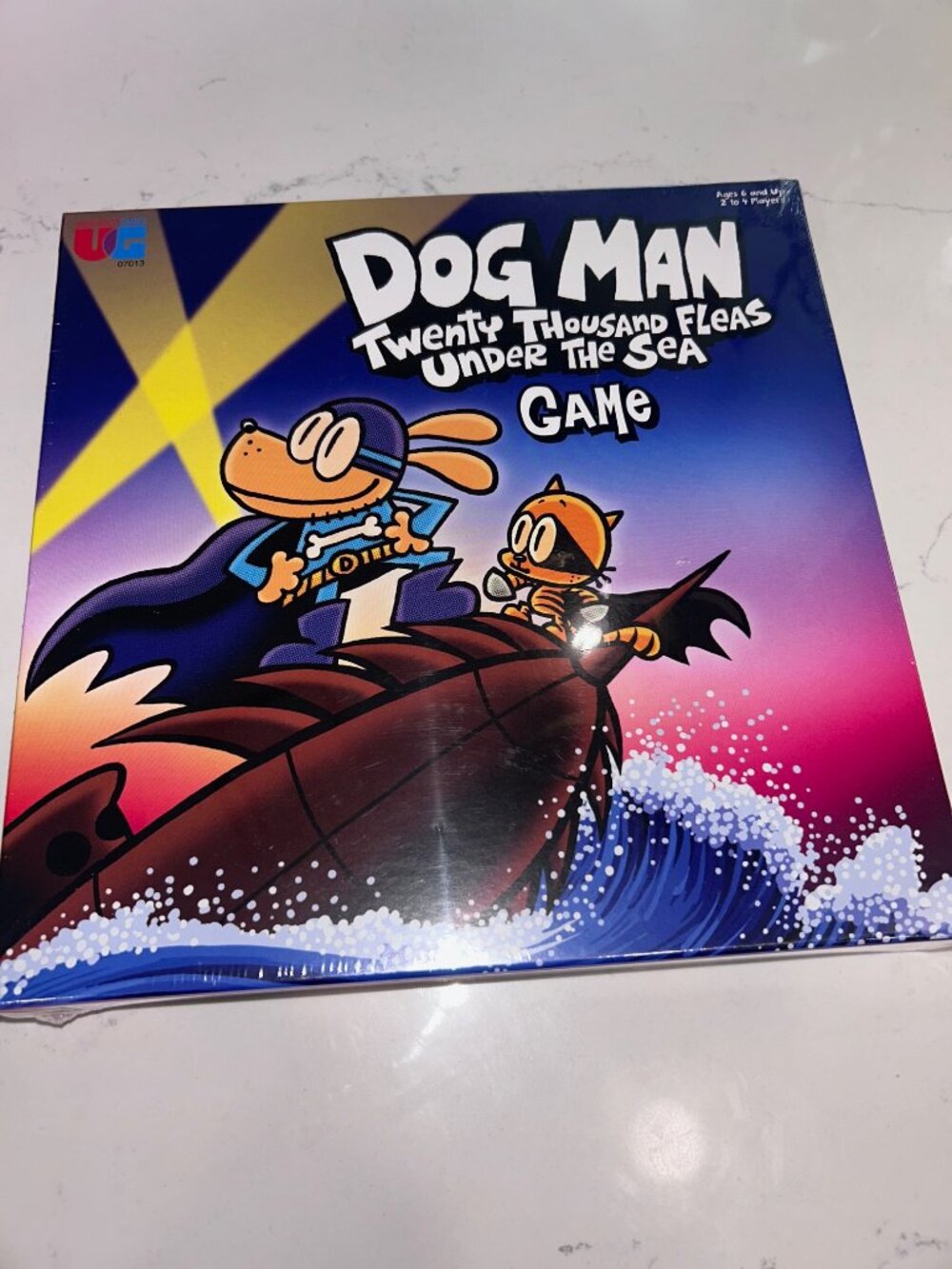 Dog Man Twenty Thousand Fleas Under the Sea Board Game – New Sealed NIB